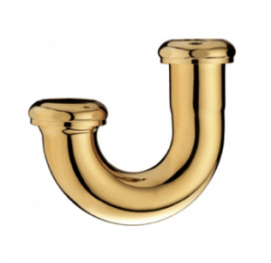J Bend with Rod Brass Nut
