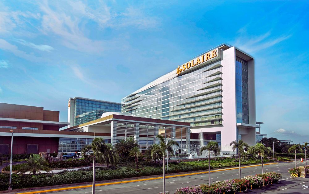 The Faade of Solaire Resort Entertainment City The Faade of Solaire Resort Entertainment City