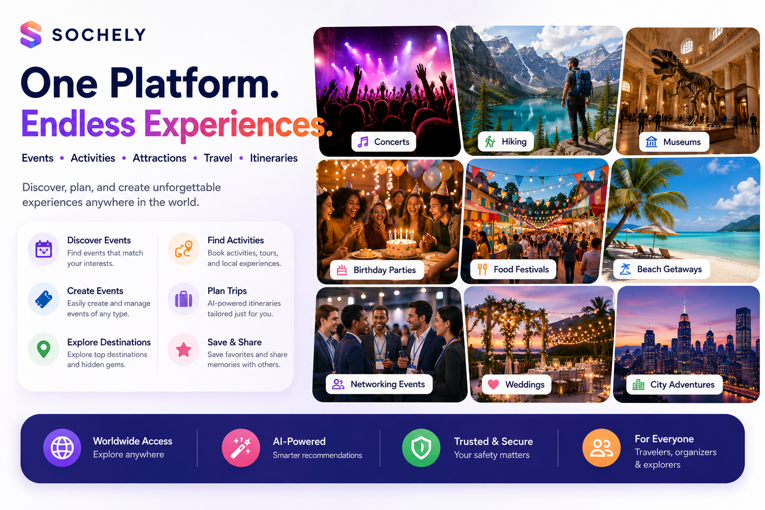 One platform every occasion