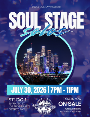 Soul Stage LA™ Launches Soul Stage Solos™: