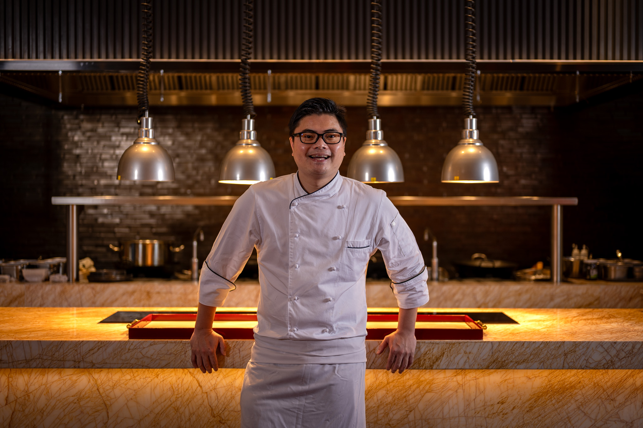 Chef de Cuisine Jason Wong leads the kitchen at Solaire Resort Norths Red Lantern