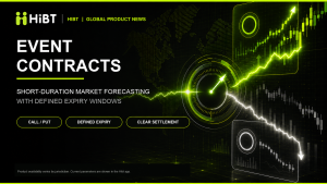 Hibt Expands Event Contracts as Digital Asset Platforms Turn Toward Short-Duration Market Forecasting
