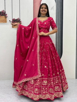 Silk Wedding Ready to Wear Lehenga