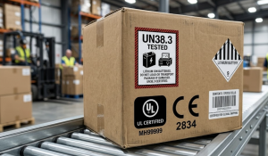 certified battery shipping logistics