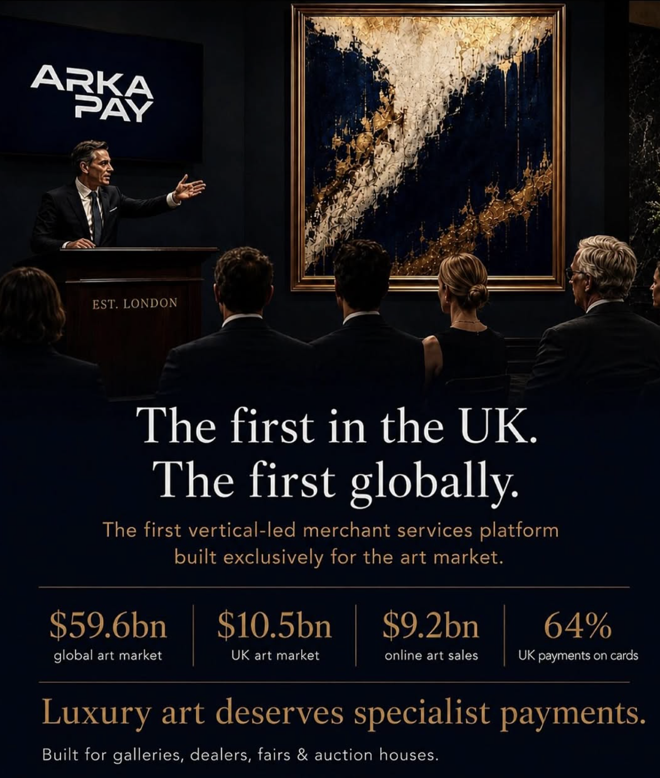 ArkaPay Launches Vertical-led Merchant Services for UK Fine Art and Kosovo Card Payments Fintech