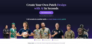 Patchdesign.ai Workspace - Selecting Custom Border Styles and Shapes