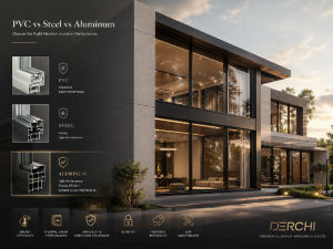 Beyond Initial Investment: A Comprehensive Comparison of PVC, Steel, and DERCHI High-Performance Aluminum Windows