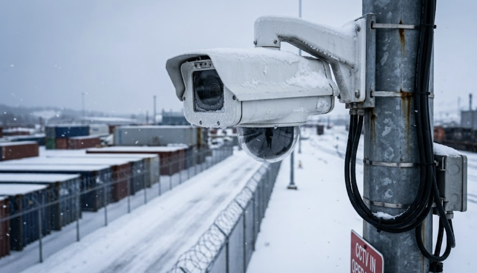 extreme cold security camera