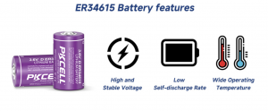 ER34615 Battery features
