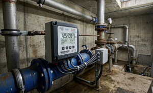 smart water meter underground vault