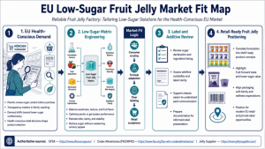 Figure EU Low Sugar Fruit Jelly Market Fit Map