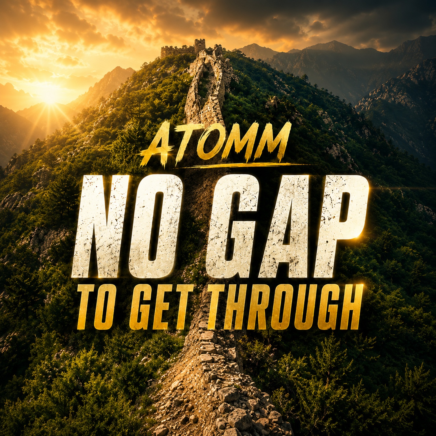 No Gap to Get Through Official Single Cover Art No Gap to Get Through Official Single Cover Art