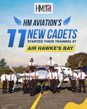 11 Fresh Cadets Touch Down in New Zealand as HM Aviation and Air Hawke’s Bay Kick Off New Pilot Training Batch