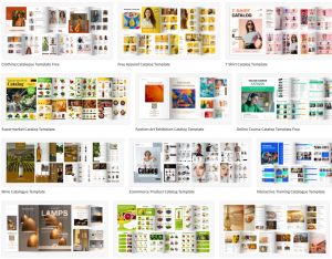product catalogue template