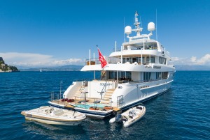 Serenity Yacht for charter - aft deck