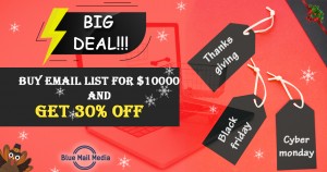 Blue Mail Media Unveils Interesting Offer for Thanksgiving, Black Friday & Cyber Monday 