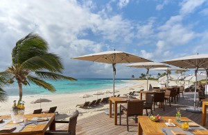 Caribbean Beachfront Dining