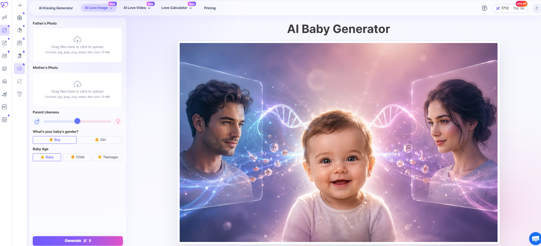 AI Baby Generator