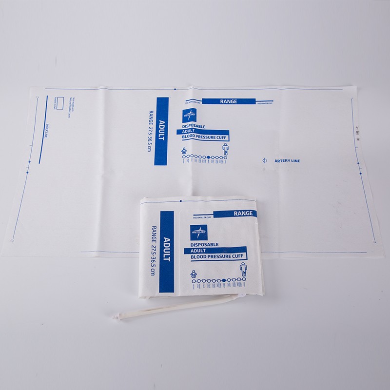 YDL Disposable Blood Pressure Cuff Nonwoven Material Application YDL Disposable Blood Pressure Cuff Nonwoven Material Application