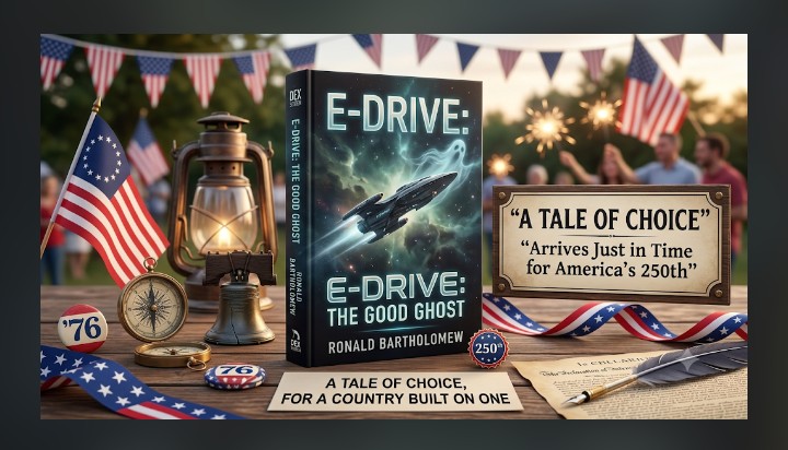 New Novel’s Subtitle — “A Tale of Choice” — Arrives Just in Time for America’s 250th