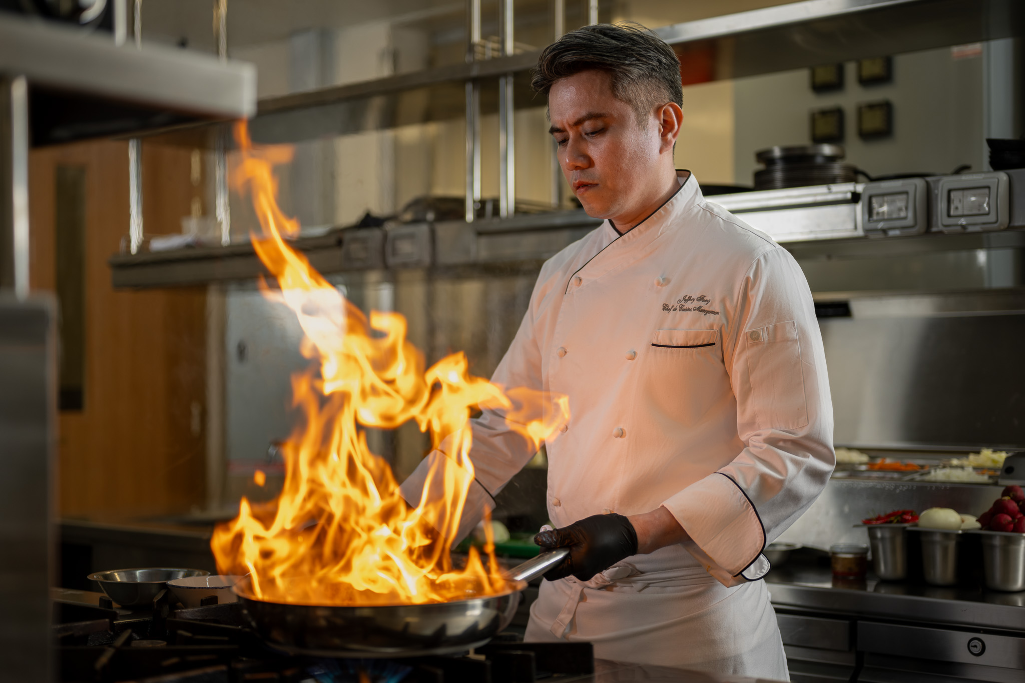 Chef de Cuisine Jeff Fong mans the helm at Manyaman