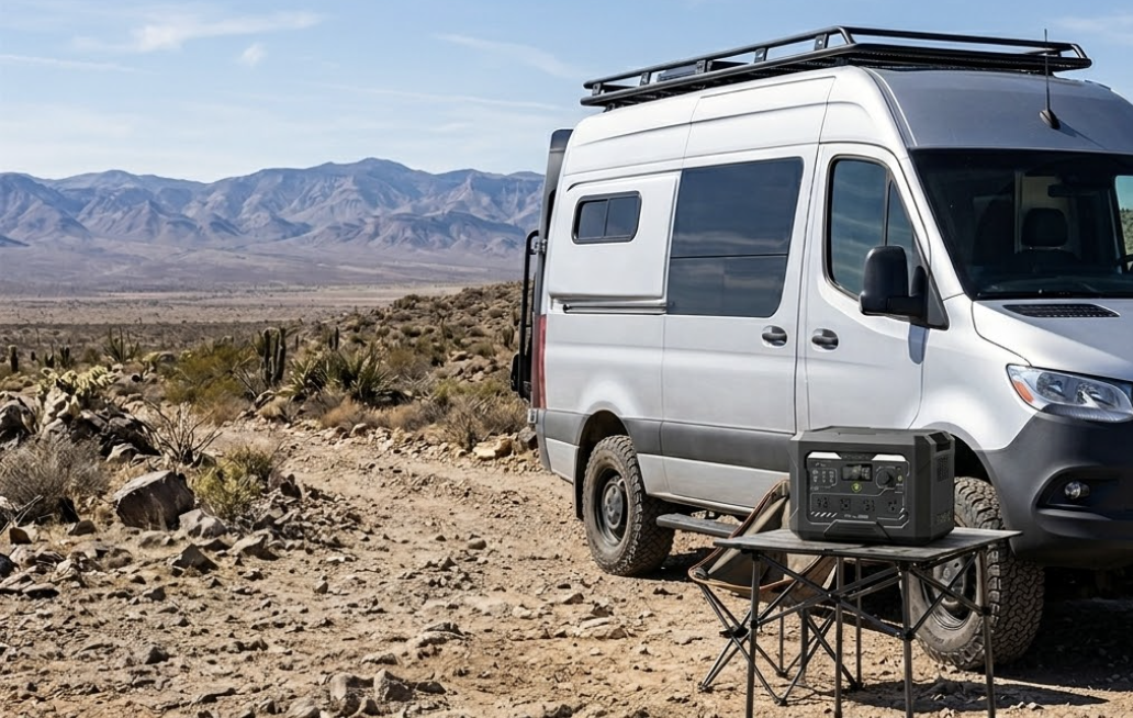 rv offgrid setup