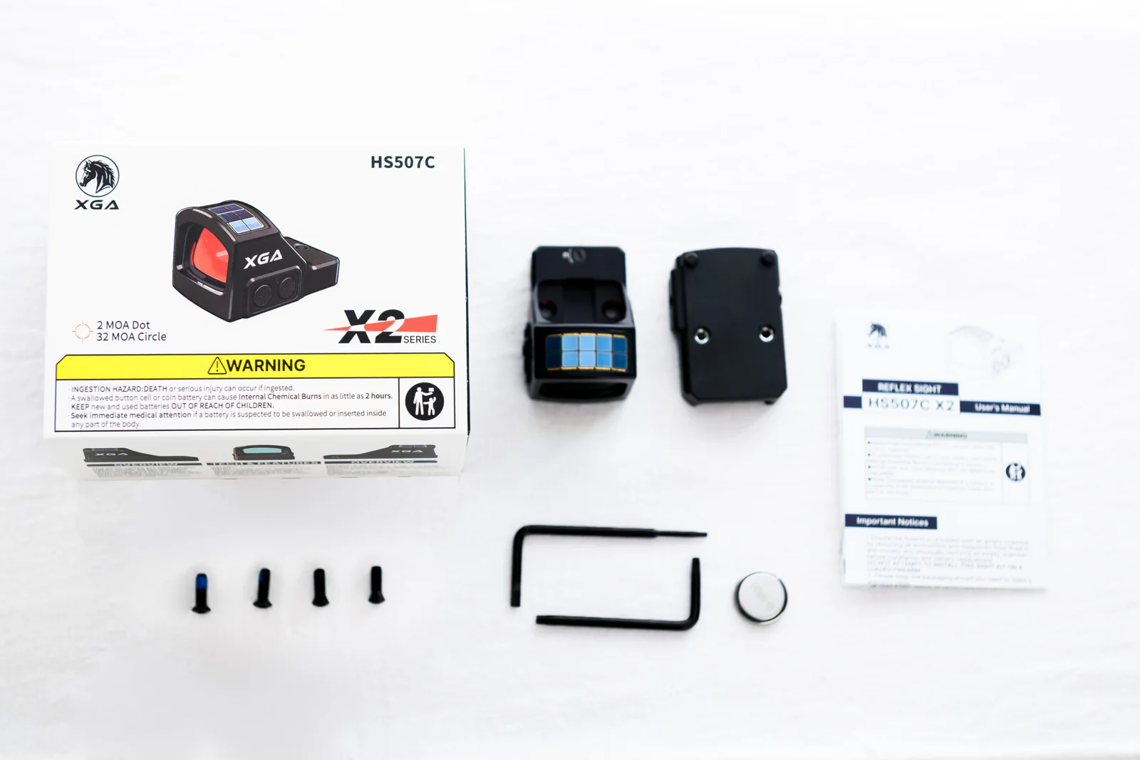 XGA HS507C Complete Product Packaging and Accessories XGA HS507C Complete Product Packaging and Accessories