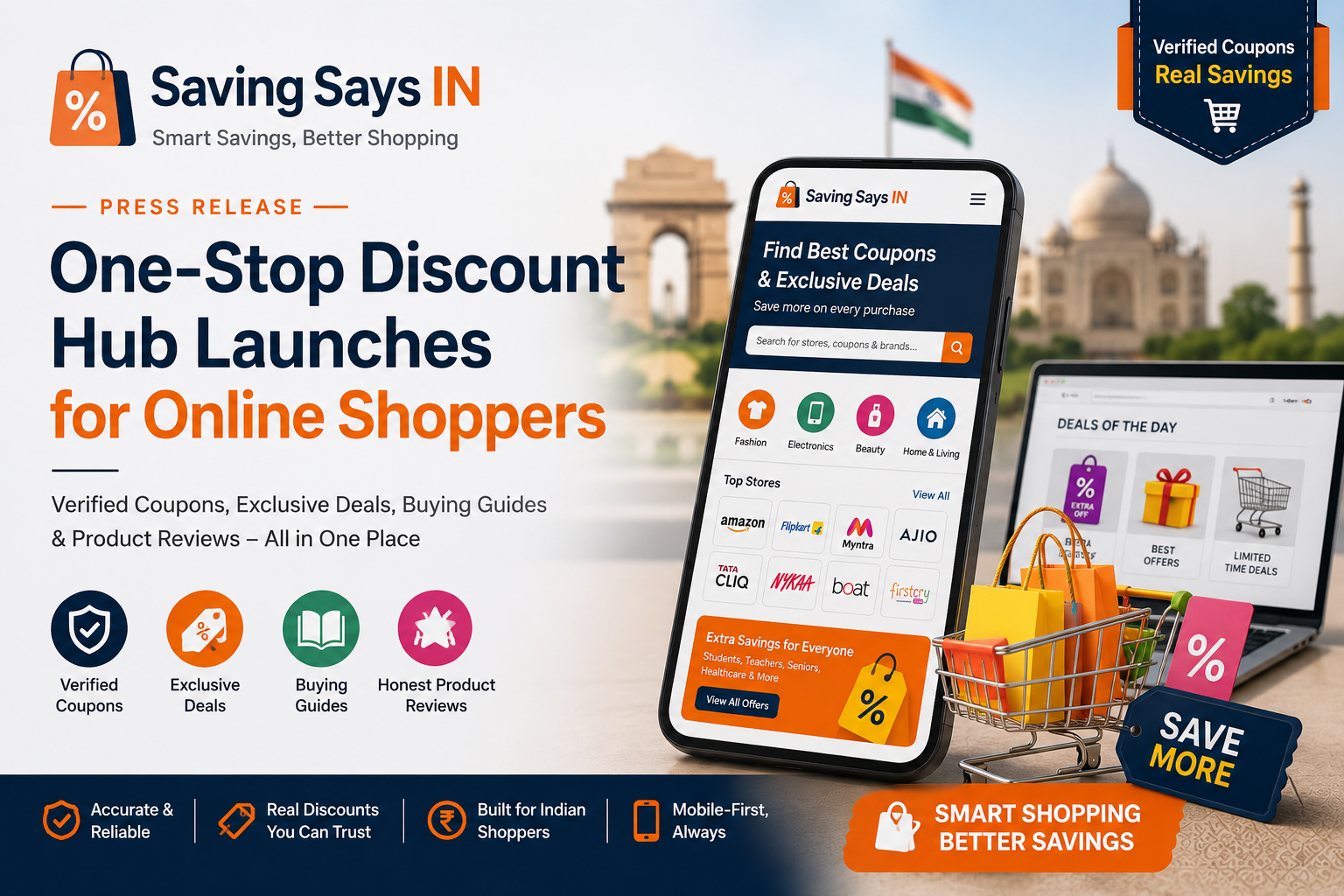 One-Stop Discount Hub Launches for Online Shoppers