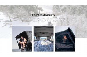 WingmanX Pickup Truck Camping System 1