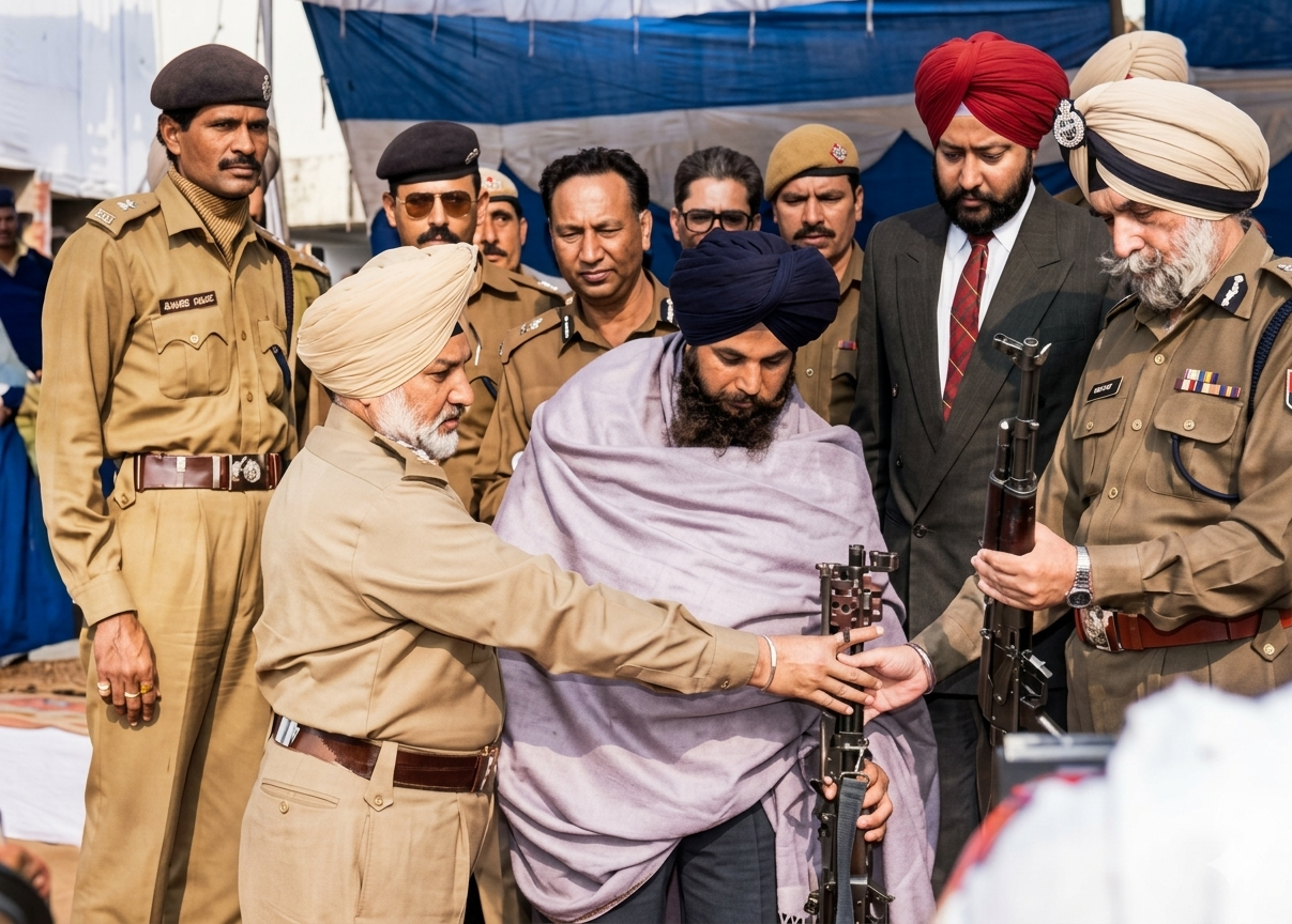 DC KBS Sidhu SSP Ajit singh Sandhu DGP KPSGILL DC KBS Sidhu SSP Ajit singh Sandhu DGP KPSGILL