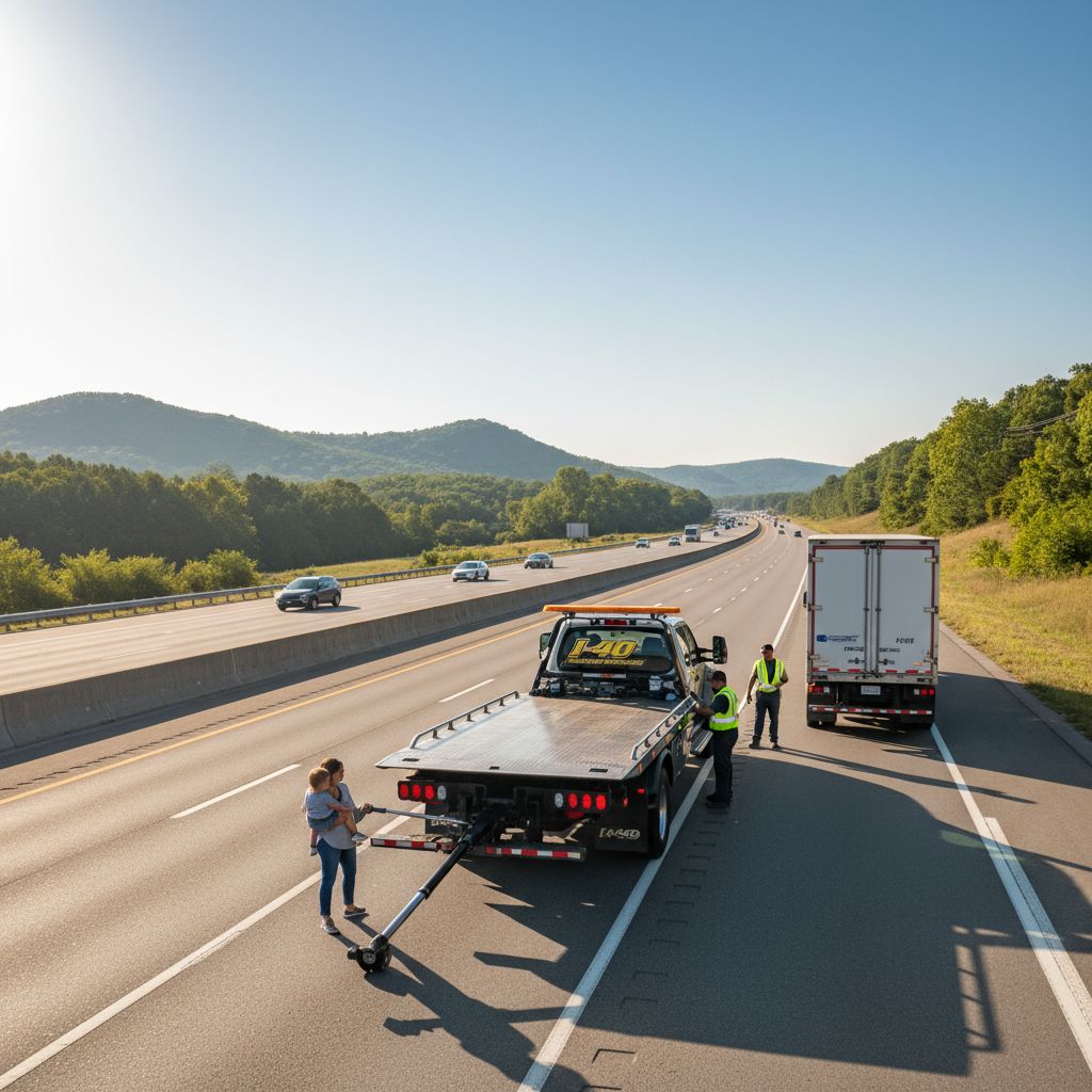 I 40 Roadside Assistance in Efland NC