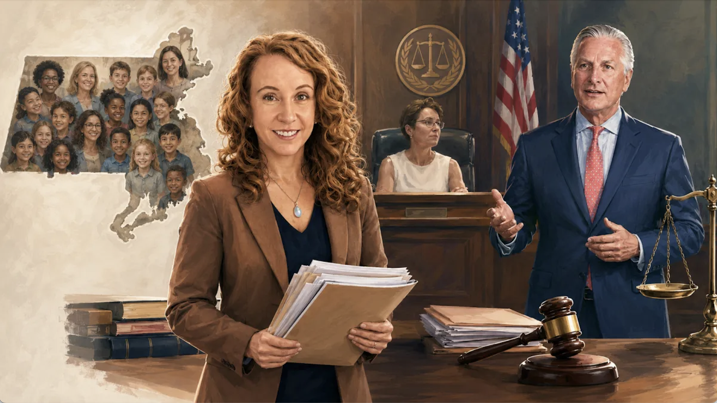 Anne MacMillan in Superior Court AI Generated Anne MacMillan in Superior Court AI Generated