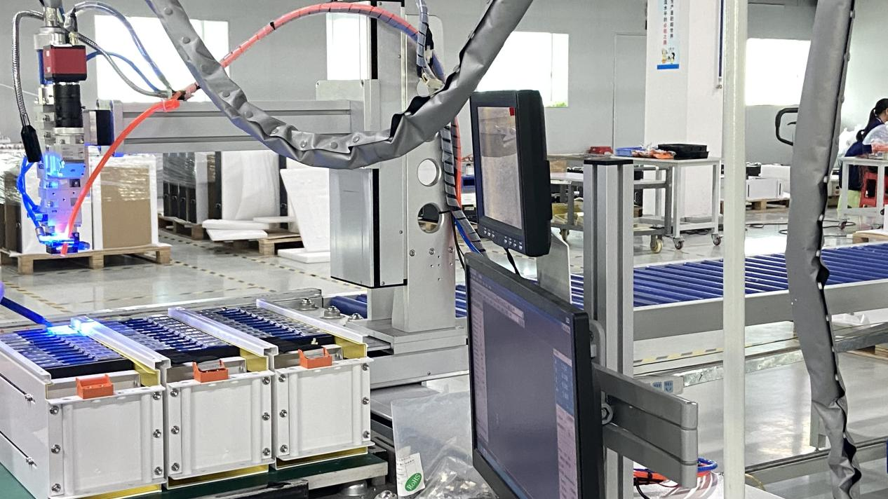 Production of Battery Pack Assembly Production of Battery Pack Assembly