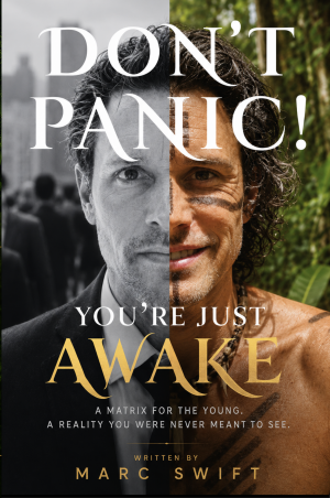 DON T PANIC YOU RE JUST AWAKE BOOK COVER