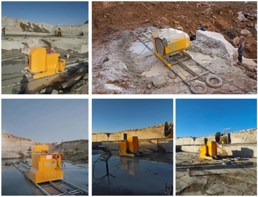Diamond Wire Saw Quarry Cutting Diamond Wire Saw Quarry Cutting