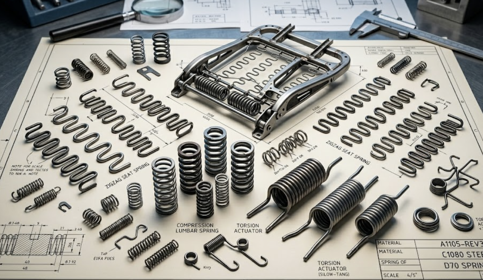 Automotive Spring Types Automotive Spring Types