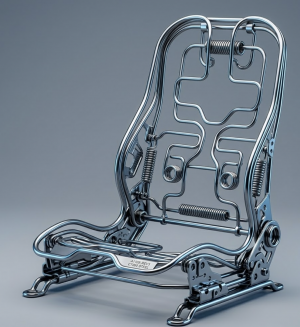 3D Wire Formed Seat Frame