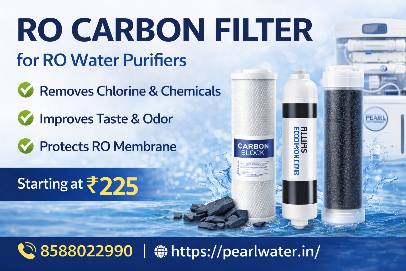 Pearl Water Technologies Expands Premium Carbon Filter Solutions for Homes