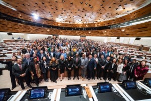 Delegates from across the Global South fill the Assembly Hall, Palais des Nations