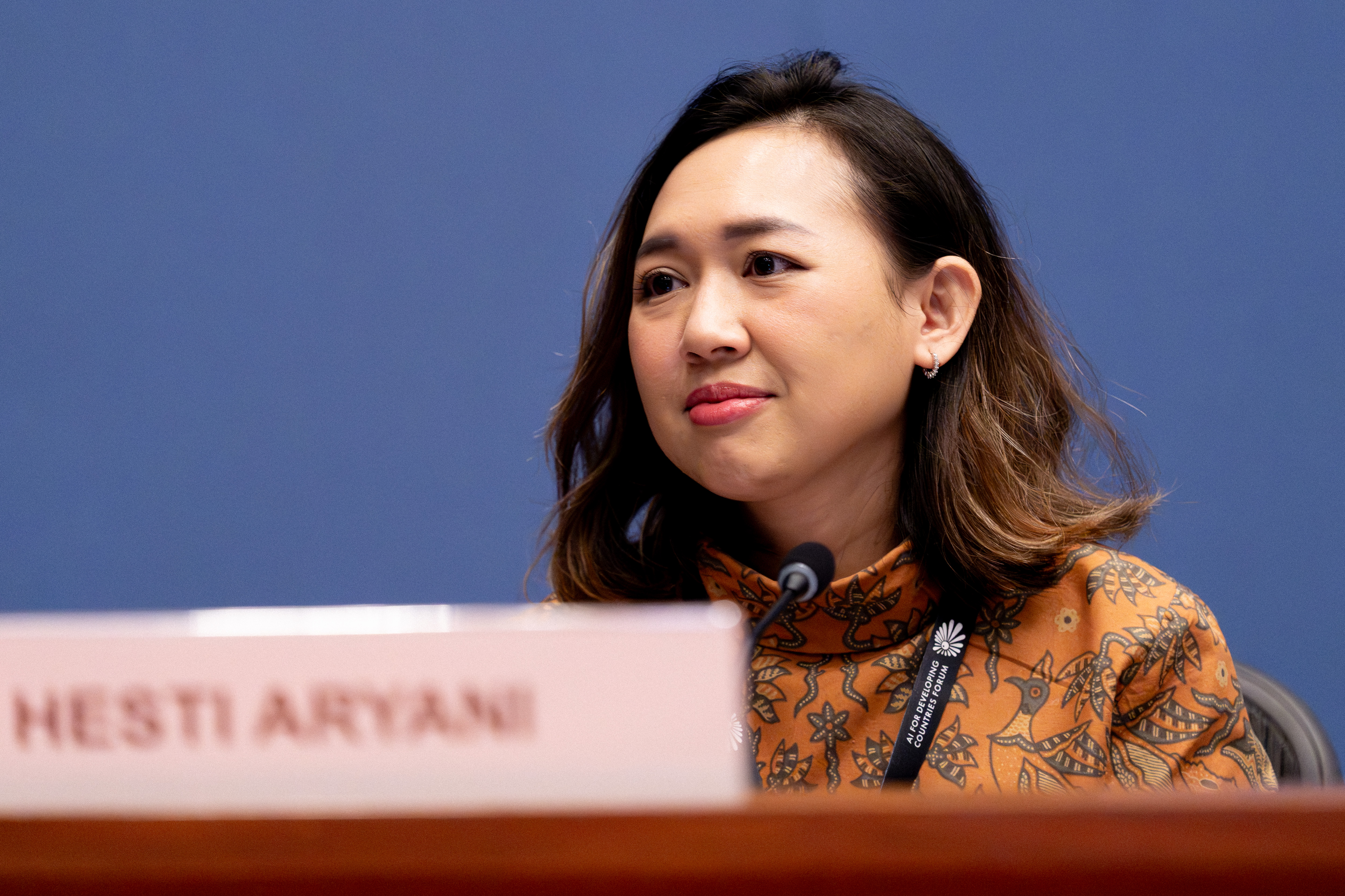 Speaker Hesti Aryani addresses the AIFOD Summit Bangkok 2026 Speaker Hesti Aryani addresses the AIFOD Summit Bangkok 2026