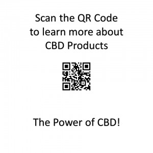 Learn more about CBD Products scan the QR code