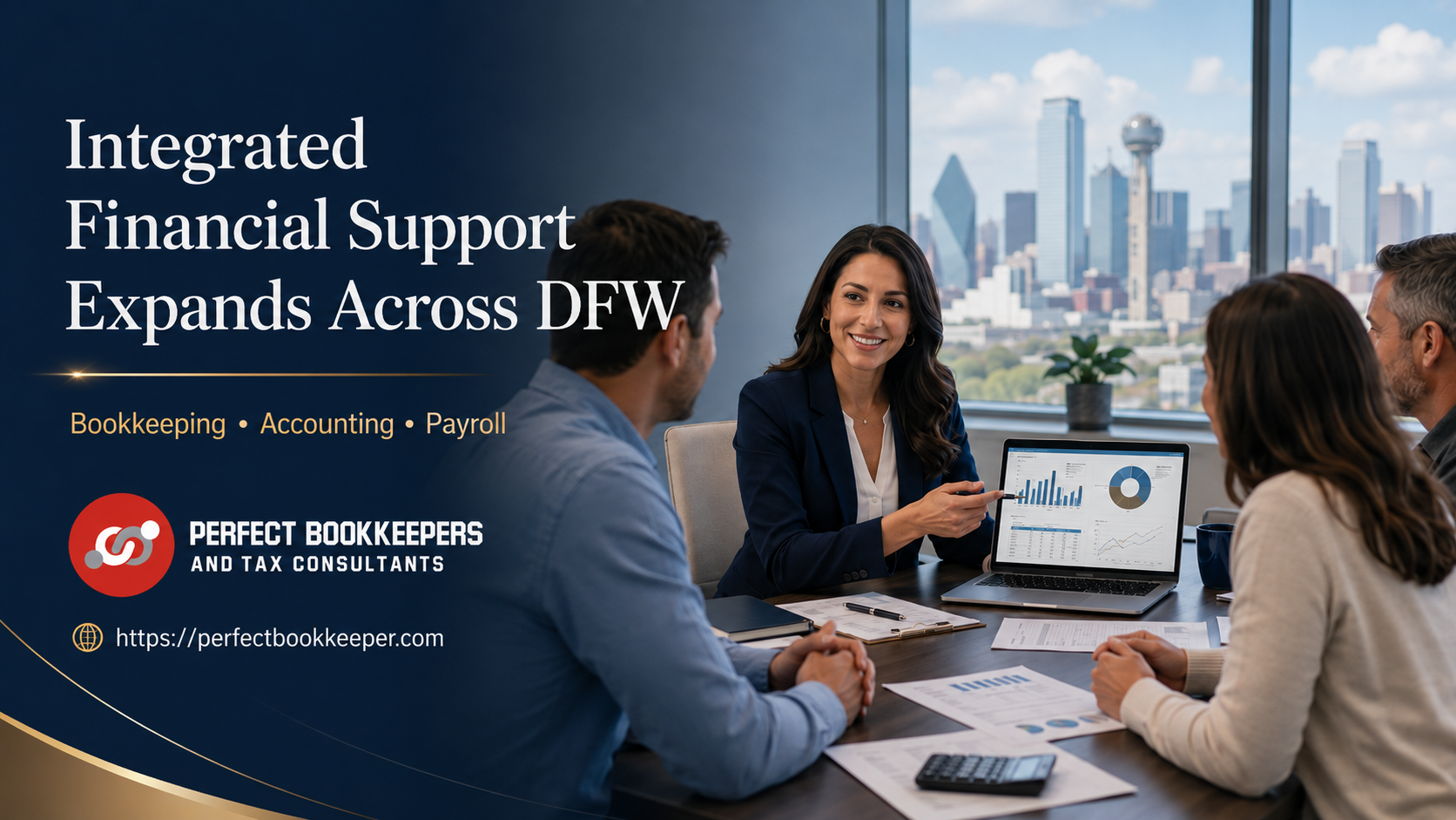 Perfect Bookkeeper Expands Integrated Bookkeeping, Accounting and Payroll Support Across DFW