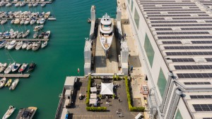 Launch of M/Y SILVIA at the Marina di Carrara
