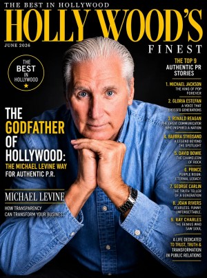 Michael Levine on the cover. Photo Credit: Courtesy of Hollywood