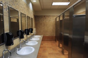 bathroom partition