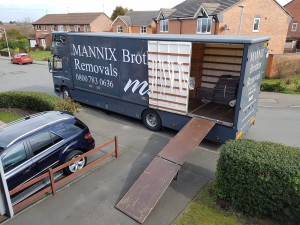 family home removals lorry