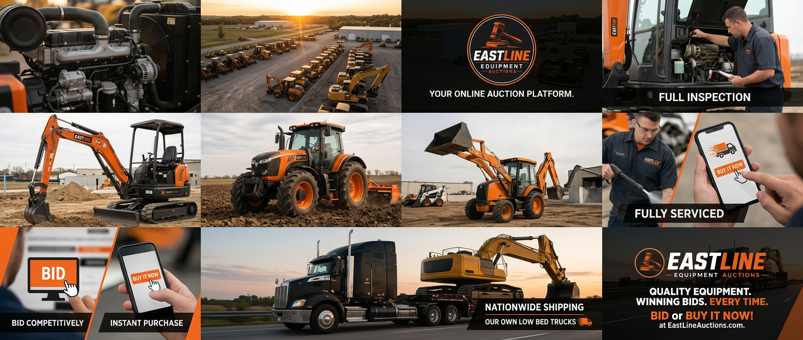 Nano Banana 2 Need a youtube 1 2 minutes presentation video for EastLine Equipment Auctions onli 2 Nano Banana 2 Need a youtube 1 2 minutes presentation video for EastLine Equipment Auctions onli 2