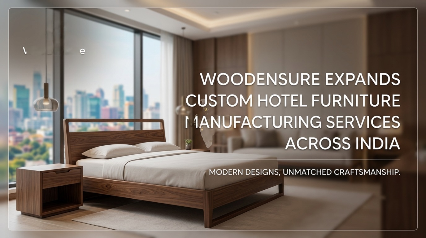Woodensure Expands Custom Hotel Furniture Manufacturing Services Across India