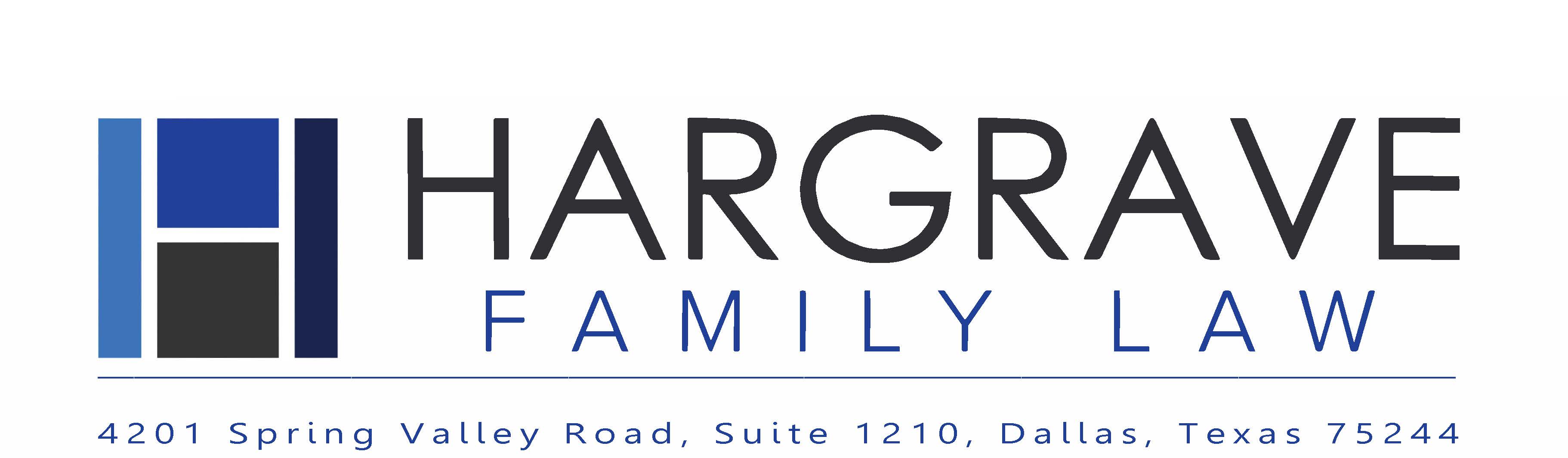 Hargrave Family Law banner logo Horizontal Logo with address Hargrave Family Law banner logo Horizontal Logo with address