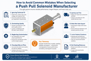 push pull solenoid manufacturer